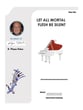 Let All Mortal Flesh Be Silent piano sheet music cover